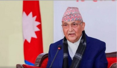 नेपाल के प्रधान मंत्री केपी शर्मा ओली ने पहले तरल ऑक्सीजन संयंत्र की  रखी आधारशिला