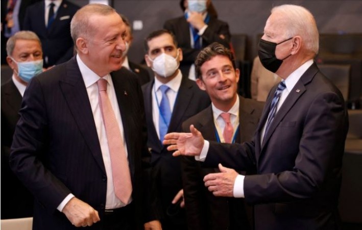 NATCO Summit: Joe Biden meets Turkish counterpart Recep Tayyip Erdogan