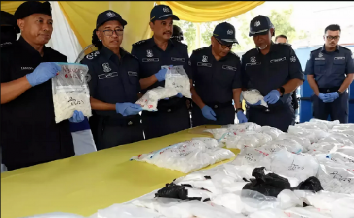 Saudi assistance in a significant drug bust made Malaysia grateful
