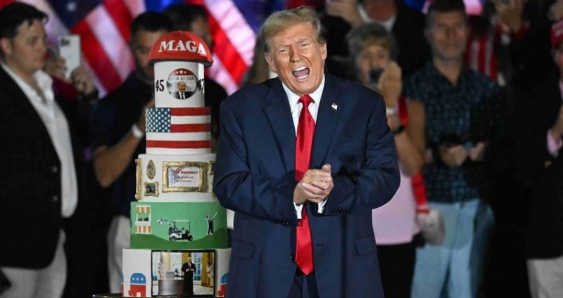 Donald Trump Celebrates 78th Birthday with Jabs at Biden and a Florida Rally