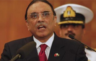 Nawaz Shareef has led Pakistan down in front of the world: Zardari