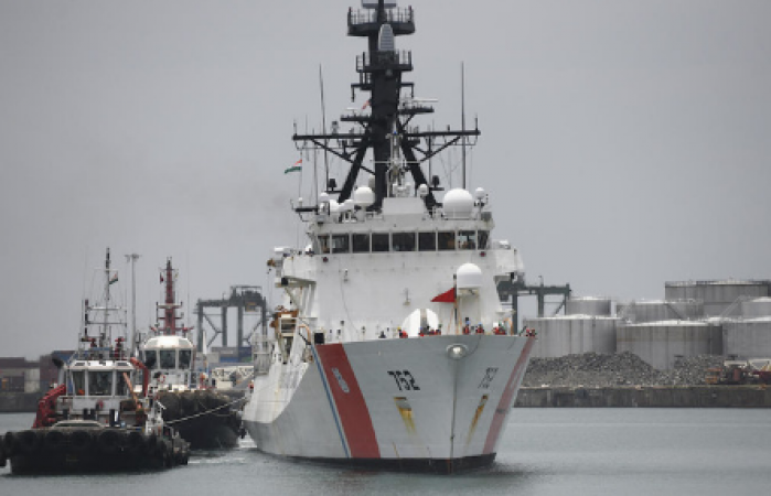 US Navy: Following Blinken's trip to China, a Coast Guard ship crossed the Taiwan Strait