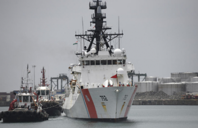 US Navy: Following Blinken's trip to China, a Coast Guard ship crossed the Taiwan Strait