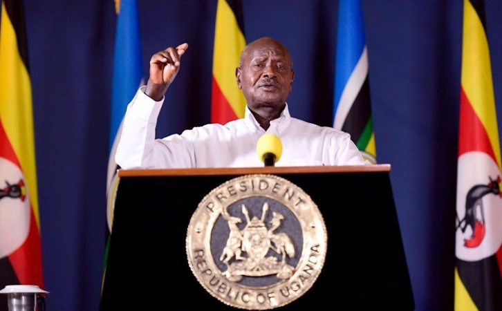 Ugandan president announces public holiday for COVID-19 national prayers
