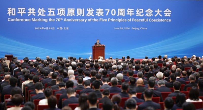 China: Xi Jinping Promotes Five Principles of Peaceful Coexistence for Global Peace