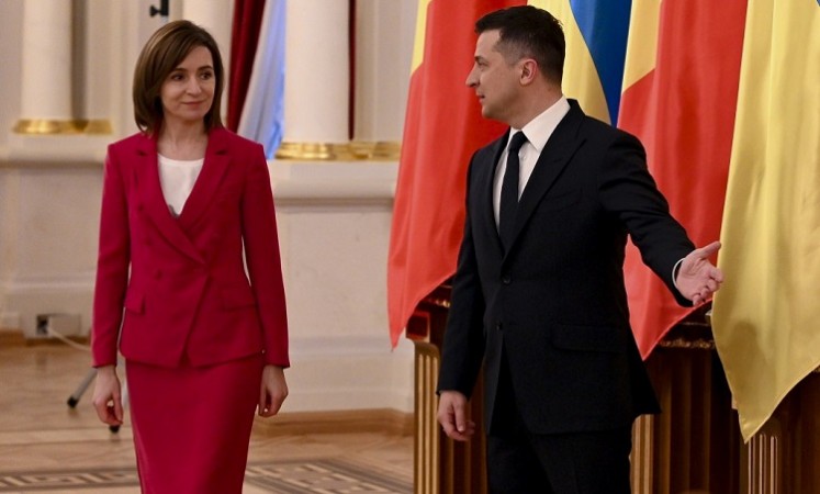 Presidents of Ukraine, Moldova discuss EU integration