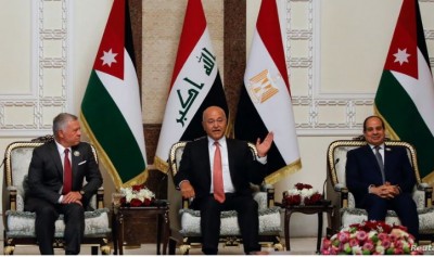 Leaders in Iraq, Egypt, Jordan meet in Baghdad for tripartite talks to strengthen alliance