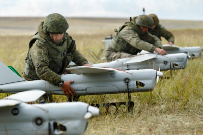 Putin orders the line to be fixed as drones fly within Russian territory
