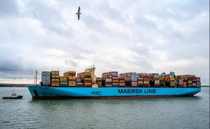 Maersk, the Danish shipping giant, suspends operations in Russia