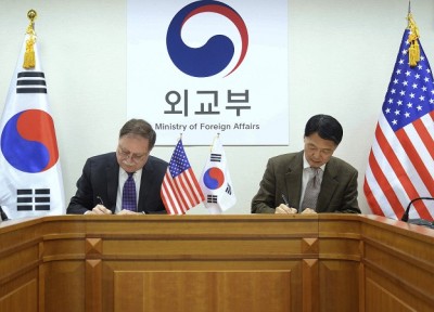 अमेरिका लागत में हिस्सेदारी पर बातचीत करेगा दक्षिण कोरिया