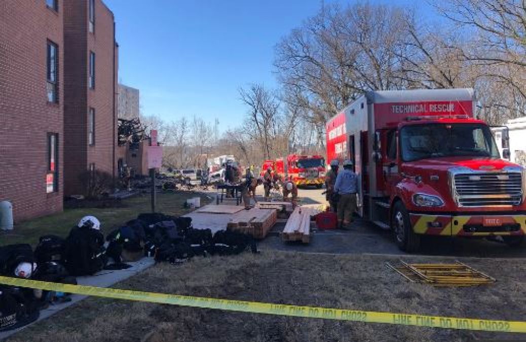 US apartment complex blast leaves 14 injured, over 200 displaced