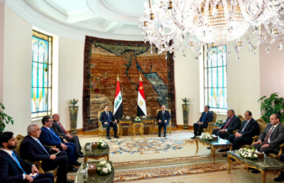 President of Egypt and Iraqi Prime Minister on visitation aim to strengthen ties