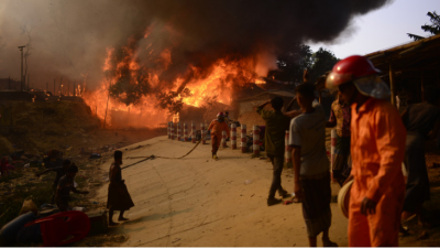 12,000 people in Bangladesh are still without shelter as a result of Sunday's blaze