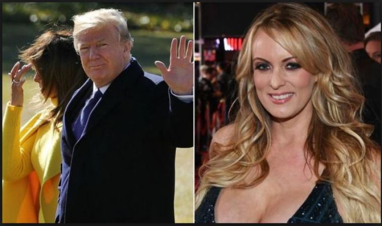 Adult film star Stormy Daniels' lawsuit against US President Donald Trump