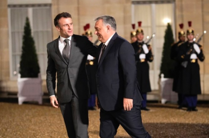 In his conversation with Orban, Macron promotes 
