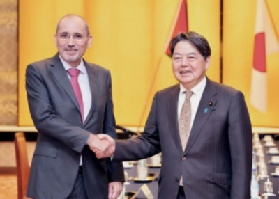Tokyo hosts the third strategic dialogue between Japan and Jordan's foreign ministers