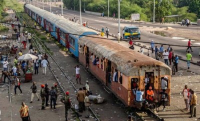 A railway disaster in Democratic Republic of Congo killed 75 people