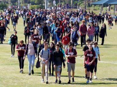 US observes National Walkout Day calling action on gun control