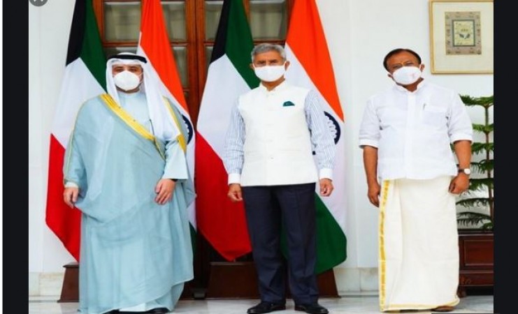 दो दिवसीय यात्रा के लिए भारत पहुंचे कुवैत के विदेश मंत्री अल-सबा