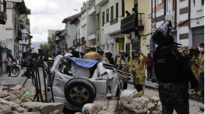Deadly earthquake strikes in South America