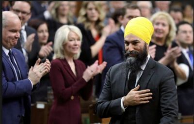 Indian-origin Jagmeet Singh became the first non-white leader in Canada