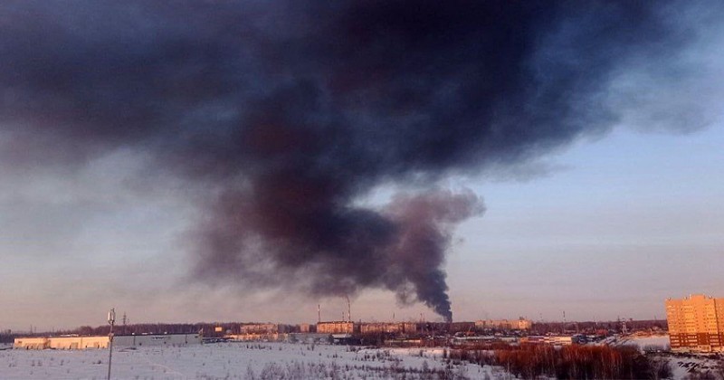 Drone Strike Sets Russian Oil Refinery Ablaze: Russian reports say