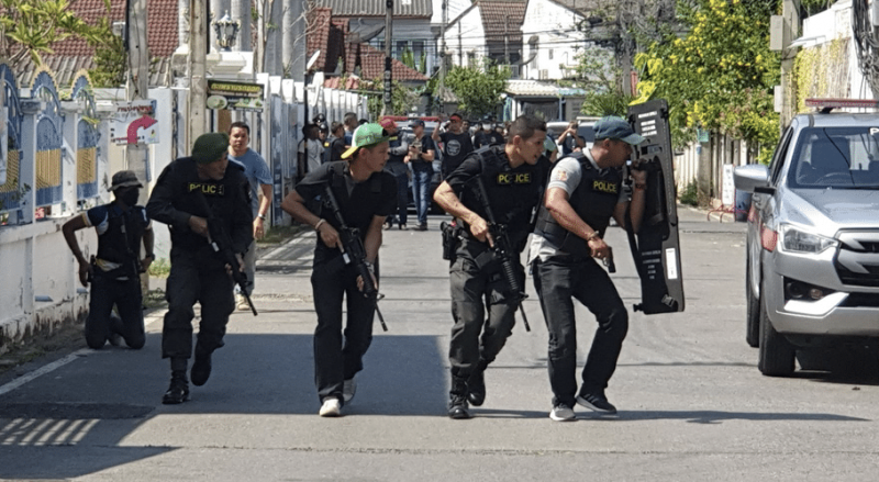Following a 15-hour tussle Thai police kill the gunman