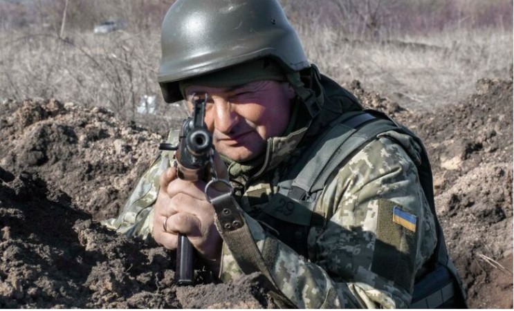 City of Izyum in Ukraine taken control by Russian military