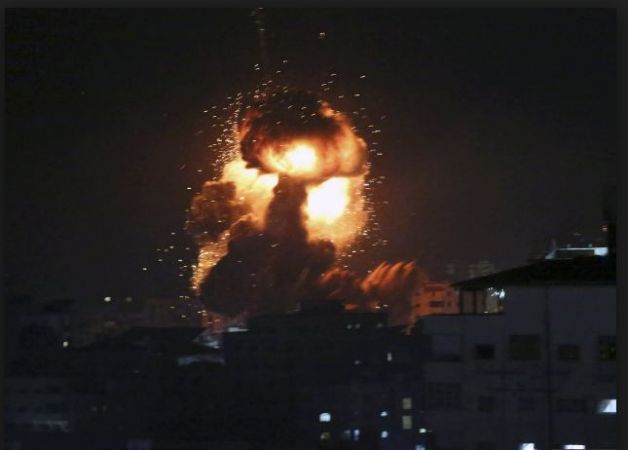 Israel another air strikes across Gaza Strip in retaliation of rocket attack