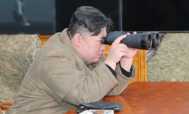 Kim of North Korea urges the production of more nuclear material suitable for use in weapons