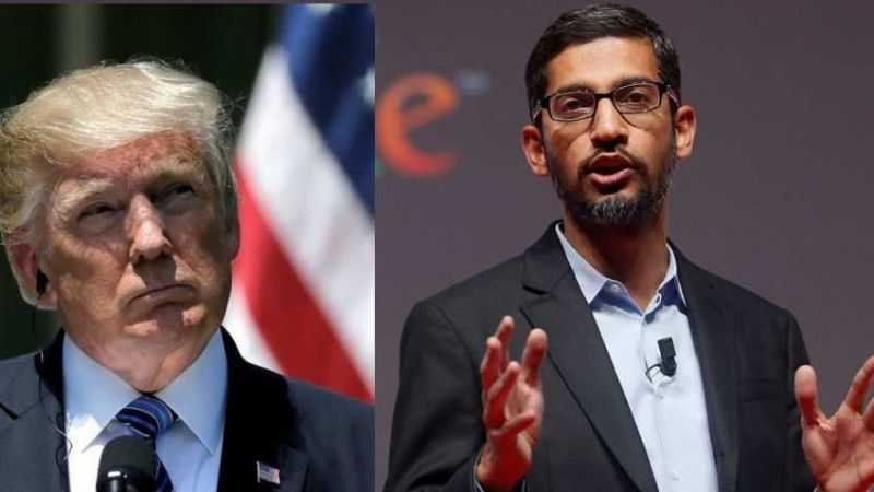 Sundar Pichai is Committed To US Military, Not Chinese: Donald Trump