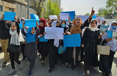Afghan authorities detain a prominent advocate for girls' education