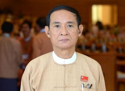 U. Win Myint  becomes a new president of Myanmar