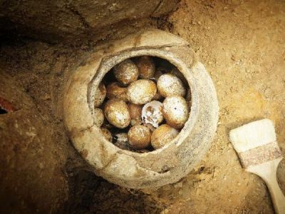 2,500 years old eggs found in China