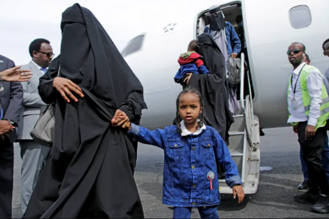 Ethiopian authorities helped 148 Somalis flee the Sudan