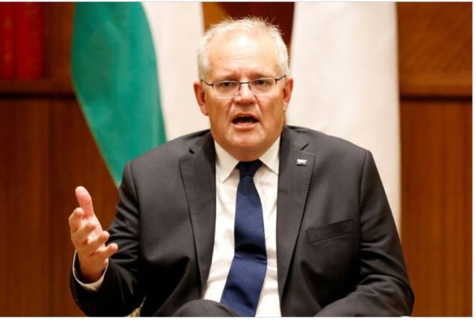Scott Morrison denies poor poll results changing election campaign strategy