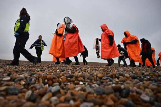 Only about 1 in 19 migrants anticipated to cross the Channel can be detained in the UK