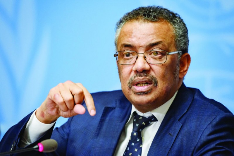 WHO Chief Tedros Adhanom Ghebreyesus said India's COVID situation 'hugely concerning'