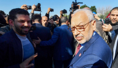 'Political verdict' against the jailed leader is condemned by the Tunisian opposition party