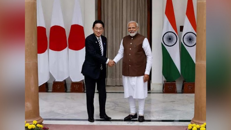 Japan PM welcomes  India PM Modi to G7 Summit in Hiroshima