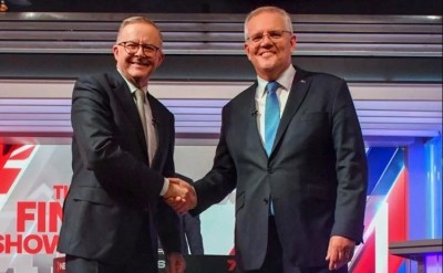 ऑस्ट्रेलिया का चुनाव: स्कॉट मॉरिसन और एंथनी अल्बानीज के बीच कड़ी लड़ाई