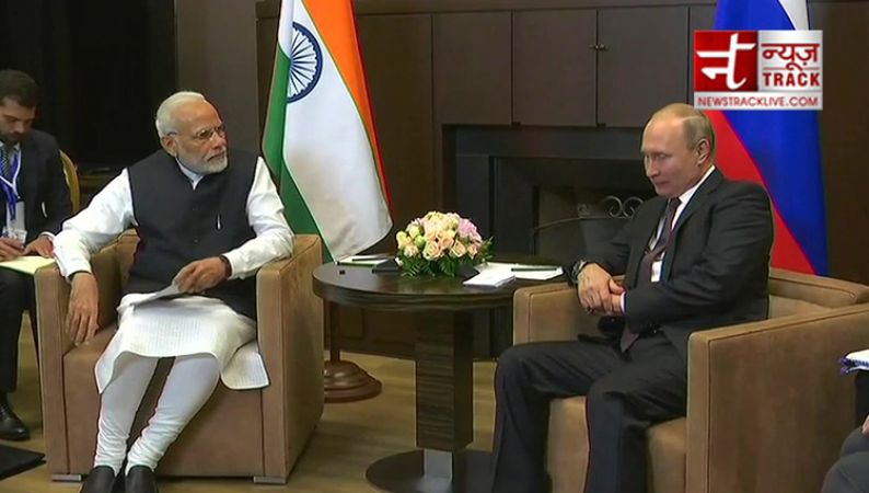 One more informal summit ! PM Modi meets Putin in Sochi