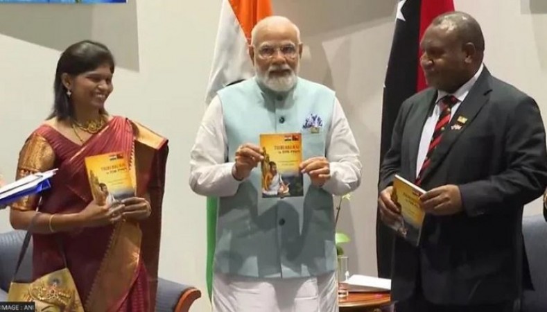 PM Modi releases Tamil classic ‘Thirukkural’ in New Guinea