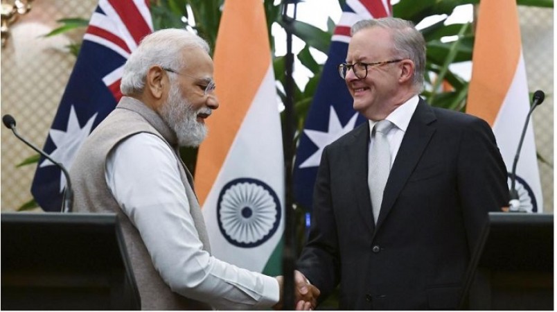 PM Modi talks to Anthony Albanese on his concerns regarding the attacks on temples in Australia.