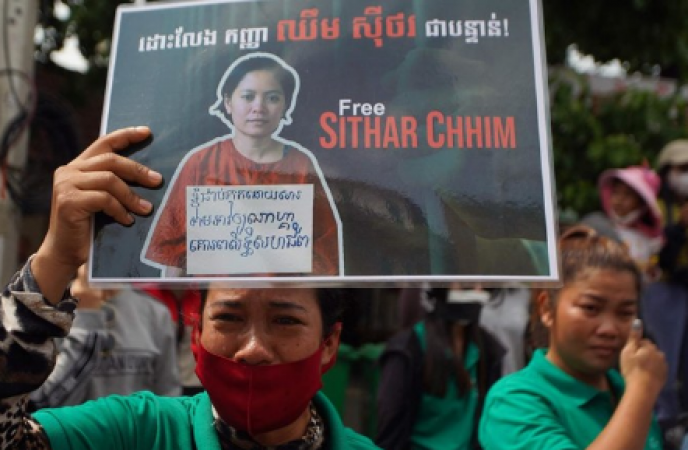 2-year prison term for the long-running casino strike led by the Cambodian union leader