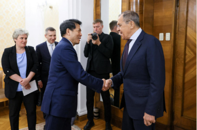 The special envoy from China and Russia claim to have discussed the prospects for peace in Ukraine