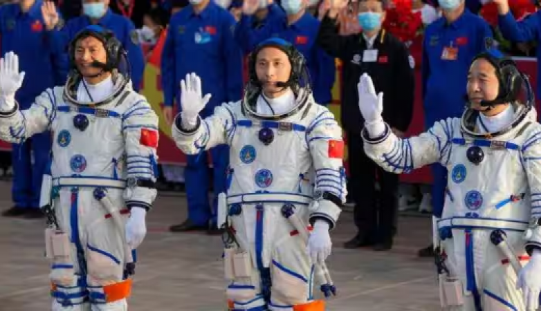 China has launched a civilian astronaut into orbit