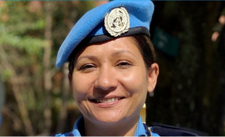 A Nepalese peacekeeper named UN Woman Police Officer of the Year for 2021