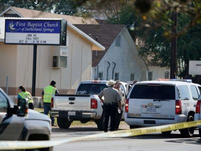 26 killed in Texas Mass terror shooting in; church, a gunman identified