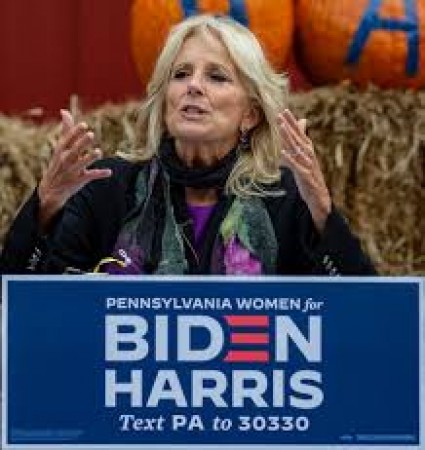 Jill Biden, a professor, mother and now the first lady of the United States